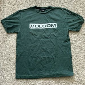 Youth Volcom T-shirt Green